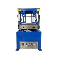 Machine de fabrication de supports d'œufs à double tête pour galettes, pour usine de snacks