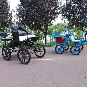Chariot de luxe à chevaux pour marathon touristique, 2 roues, mini-chariot à chevaux, à vendre, chariot à chevaux à 4 roues - Product Image 2