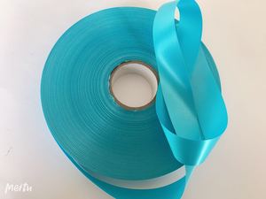 Nhà Máy Ribbon Các Nhà Sản Xuất Sang Trọng 196 Màu 100% Polyester Màu Trắng Satin Ribbon Băng Cuộn - Product Image 6