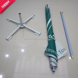 Sombrilla plegable portátil para exteriores, sombrilla de 10 pies con Base para el sol - Product Image 5