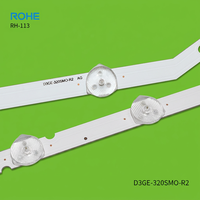 Fournisseur chinois de rétroéclairage LED pour téléviseur Samsung 32 pouces, bon prix, RH-113 D3GE-320SMO-R2 AG LM41-00001R 2013SVS32_28N1 USB Aluminium