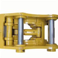 Attache rapide robuste 15T SANHA pour engrenages, inclinable, compatible avec les accessoires d'excavatrice, fixation par broches, installation facile, garantie usine de 6 mois