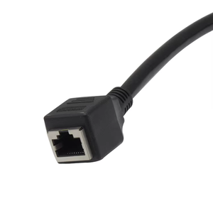 M12 DIN 8 <span class=keywords><strong>pin</strong></span> x Mã thẳng nam cắm <span class=keywords><strong>RJ45</strong></span> nữ mạng không thấm nước IP67 PVC <span class=keywords><strong>Ethernet</strong></span> công nghiệp 10gbps cat6A kết nối - Product Image 4