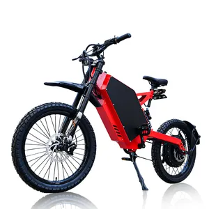 HEZZO 72V 5000w Adult Electric Dirt bike Sur ron Light bee x motorbike 42ah 100KM/H Off-Road Stealth Bomber Ebike Moto Electrica