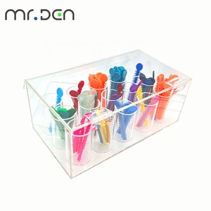 ripiano in resina acrilica/organizzatore struttura trasparente Adhensive/supporto di legame per forniture cliniche dentistiche - Product Image 1