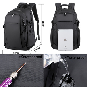 Mochila para Portátil Impermeable de Moda 2026, Nueva, para Universidad, Negocios, Viajes, Aire Libre, 15.6 Pulgadas, con Cierre - Product Image 2
