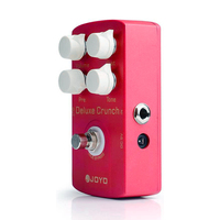 Pédale de distorsion pour guitare JOYO JF-39 DELUXE CRUNCH, son brillant à gain élevé, effet de distorsion classique pour le punk/ska/fusion