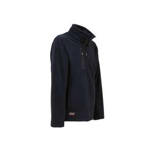 Sweat bleu profond Bering EY143DB-XL U-POWER avec demi-zip-EAN 8033546373132 WORK HOODIES - Product Image 5