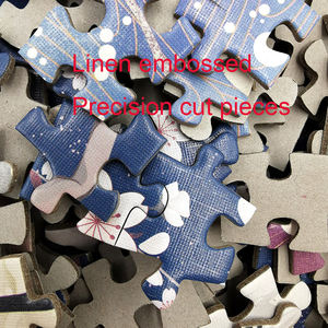 Rompecabezas de papel para niños y adultos de fabricante profesional de alta calidad, rompecabezas redondo de diseño personalizado educativo, 1000 piezas - Product Image 3