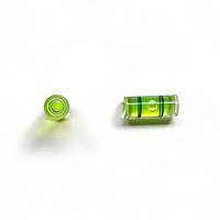Niveau à bulle cylindrique en acrylique de haute précision 5x12mm pour niveaux à bulle, outils de mesure, pièce de rechange