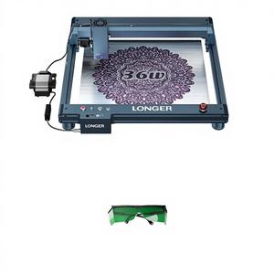 Machine de gravure laser B1 30W Max, ensemble de base pour acrylique, pierre, métal, plastique, verre, caoutchouc, bois, contreplaqué, MDF, usage domestique - Product Image 1