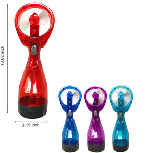 Battery Powered Summer Outdoor Travel Hand Held Standing Mini Portable Water <b>Mist</b> Spray <b>Bottle</b> Cooling Fan with Water Tank - Product Image 2