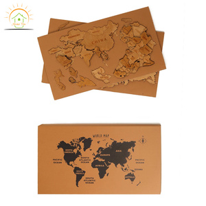 Multi-strato 3D mappa <span class=keywords><strong>del</strong></span> <span class=keywords><strong>mondo</strong></span> in legno mappa di viaggio con la decorazione dell'ufficio o soggiorno parete arte per i paesi e <span class=keywords><strong>capitali</strong></span> - Product Image 6