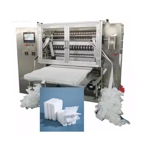 Cotton Pad Cotton Puff Material Roll Absorbent Makeup Cotton Material Roll Processing Equipment and Machinery for making pad