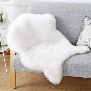 Zacht En Fluffy Faux Fur Tapijt Tapijt