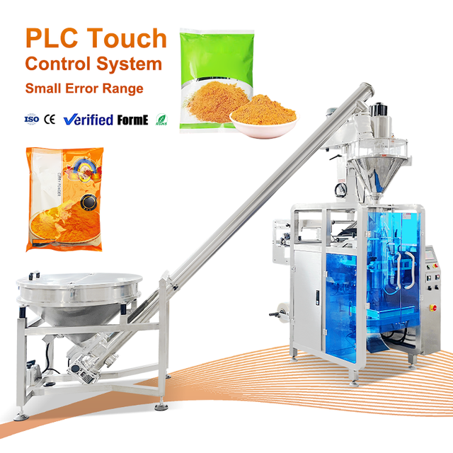 Fully Automatic Power VFFS Packing Machine High Productivity 100g 200g 300g Paper Bags Pouch Packing Machine