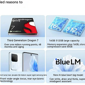 สินค้าขายดีที่สุดประจำปี 2024 โทรศัพท์มือถือ Vvo S18 5G LTE หน้าจอ AMOLED 6.7 นิ้ว Snapdragon 7 Gen 3 รองรับการชาร์จเร็ว 100W แบตเตอรี่ 5000mAh <span class=keywords><strong>ภาษา</strong></span>อังกฤษ - Product Image 6