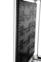 3W-9805301C-6 Étagère de stockage pour entrepôt de circuits imprimés SMT 460*400*563mm Antistatique ESD Réglable Mobilier de bureau PP et Acier