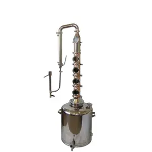 Distillerie d'équipement de distillation d'acier inoxydable du cuivre 100L en stock