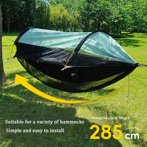 Couverture anti-moustiques pour hamac de <span class=keywords><strong>camping</strong></span> en plein air Moustiquaire pour hamac à ouverture rapide et détachable - Product Image 1