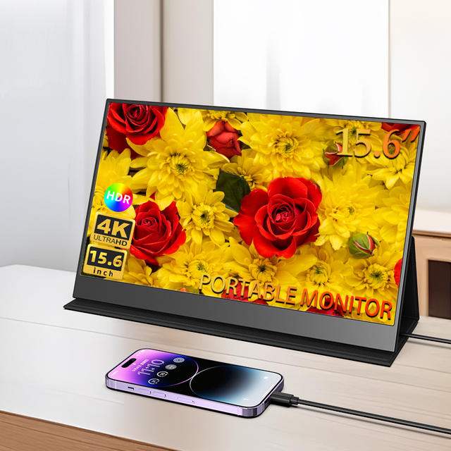 FHD 1080P 15.6 Inch Portable Monitor for Laptop Gaming IPS Display External Led Monitor Laptop
