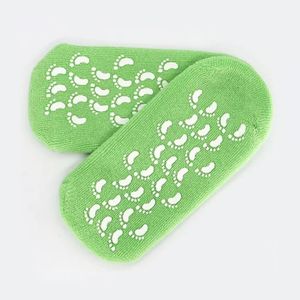 Chaussettes hydratantes pour spa, gants en gel, gants exfoliants de beauté, chaussettes en gel de silicone pour spa des pieds sans lavage – Offre spéciale - Product Image 5