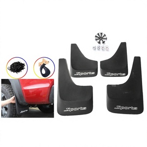 Garde-boue universels pour Chevrolet SUV, pick-up, véhicules tout-terrain, garde-boue en plastique noir, 2000-2025, mise à niveau et modernisation - Product Image 4