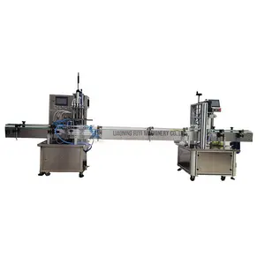 Automatic Bottled Oil Filling Line/cooking oil packing machine