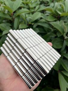 Nhà Máy Tùy Chỉnh Iso9001 Siêu Điện Vĩnh Viễn 3X2Mm N52 N48 N35 Que Xi Lanh Neodymium Nam Châm - Product Image 5