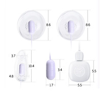 Tire-lait vibrant 3 en 1, massage du mamelon, vibrateur, stimulateur du clitoris, tire-lait féminin, jouets sexuels pour femmes