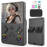 Console de jeu rétro portable G-011 RG3.50XXV, écran IPS de 3,5 pouces, 4 Go de RAM, Wi-Fi intégré, 10 000 jeux, système d'exploitation Linux, port Type-C