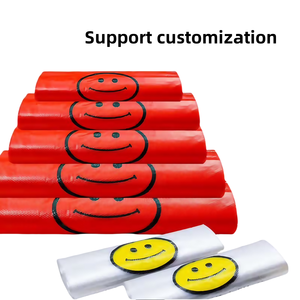 ถุงใส่อาหารพลาสติกสีฟ้า11x17x21นิ้วสำหรับเสื้อยืดเสื้อกั๊กเคี้ยวหมากฝรั่งสำหรับใส่อาหารสัตว์เลี้ยง - Product Image 5