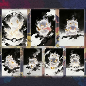 MS Bestseller Premium Pokemoned Premium Art Board Pictures Comic Art Slabs Mewtwo Base Set Fan Art Cards English Board Game - Product Image 3