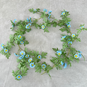 Pascua Margarita Flor Ratán Simular Interior Hogar Decorativo Floricultura Pan Weaver Pollito Jardinería - Product Image 5