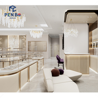 Diseño y Construcción de Vitrinas para Joyería, Mostrador para Tienda de Joyería Comercial