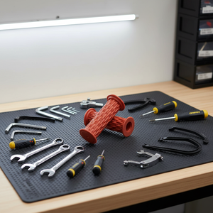 Cubierta de Manillar de Bicicleta para Niños, Estilo Tejido Colorido, Accesorio Suave para Bicicletas de Carretera y MTB, para Carritos de Bebé - Product Image 4