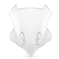 Pare-brise de moto en acrylique anti-rayures, imperméable, coupe-vent, protection UV, incassable, transparent, taille personnalisée, OEM