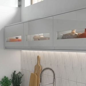<span class=keywords><strong>Cucina</strong></span> su Misura di Alta Gamma Vermont con Isola, Mobili da <span class=keywords><strong>Cucina</strong></span> Moderni con Pannelli Lisci, Armadietti in Compensato per Villa - Product Image 6