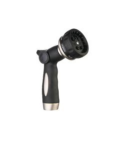 Buse <span class=keywords><strong>de</strong></span> <span class=keywords><strong>pistolet</strong></span> d'extrémité <span class=keywords><strong>de</strong></span> tuyau d'arrosage haute pression robuste avec contrôles <span class=keywords><strong>de</strong></span> débit variables pulvérisateurs <span class=keywords><strong>pistolet</strong></span> à <span class=keywords><strong>eau</strong></span> <span class=keywords><strong>de</strong></span> jardin réglable - Product Image 2