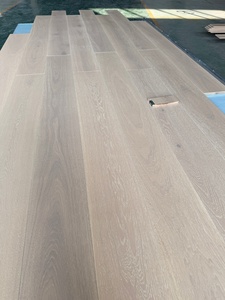 Suelo de <span class=keywords><strong>Parquet</strong></span> de Madera de Roble Blanco Europeo, Multicapa, de 240 mm, con Acabado Cepillado y <span class=keywords><strong>Pintura</strong></span> UV, Tipo Sólido - Product Image 5
