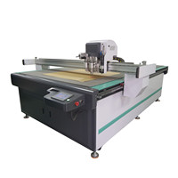 Plotter de corte de caja de cartón, máquina cortadora de cuchillo oscilante, máquina cortadora de cartón corrugado
