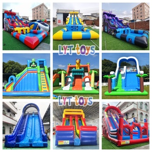 Toboggan aquatique <span class=keywords><strong>gonflable</strong></span> commercial personnalisé en usine, taille <span class=keywords><strong>de</strong></span> fête, toboggan aquatique <span class=keywords><strong>gonflable</strong></span> <span class=keywords><strong>pas</strong></span> <span class=keywords><strong>cher</strong></span> avec <span class=keywords><strong>piscine</strong></span> pour enfants - Product Image 2