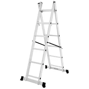 attic double step aluminium compact Folding Ladder Chair folding stick ladder