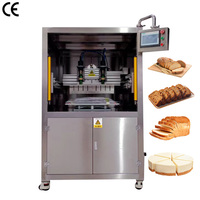 Machine à couper le pain et le chocolat en forme de rouleau suisse d'éponge alimentaire à ultrasons multifonctionnelle