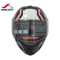 Casques de moto pour adultes, casque intégral avec homologation DOT