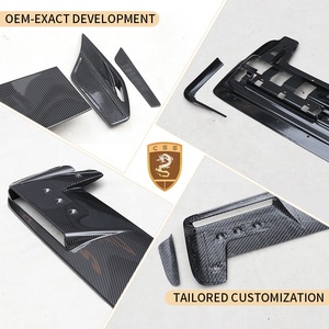 Actualizar a BraB800 estilo PP Material Bodykit para <span class=keywords><strong>Mercedes</strong></span> Benz G W465 G350 G500 <span class=keywords><strong>G63</strong></span> 2025 Kits de cuerpo ancho parachoques de coche alerón trasero - Product Image 4