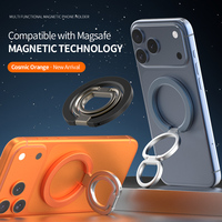 Support de téléphone portable en métal flexible et réglable, support magnétique personnalisé, anneau magnétique innovant, Fidget Spinner, poignée de téléphone pour doigts Chaomei 245
