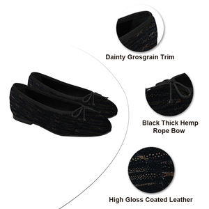 Chaussures plates pour femmes, bout rond, <span class=keywords><strong>ballerines</strong></span>, en cuir velours, chaussures habillées, talon bas, à enfiler, pour soirée, bureau, affaires - Product Image 4