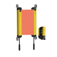 Capteur de rideau de lumière de sécurité infrarouge Distance d'axe 8mm Capteur de réseau de Bragg à fibre IR à faible coût Capteurs optiques Série SL-R 24VDC