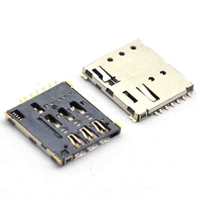 One-stop Purchase NANO 7 Pin Mini H1.37m Micro SIM Card Connector